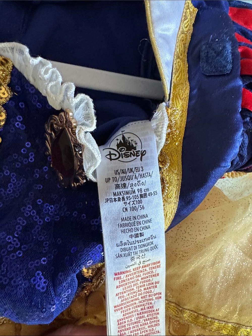 Disney Snow White Toddler costume - Picture 3 of 3